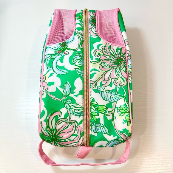 Lilly Pulitzer Shoe Bag, Spearmint Blossom Views - Picture 9 of 14